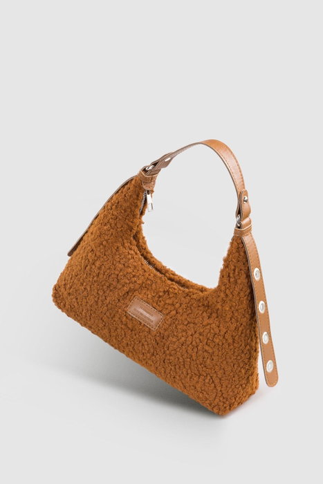 Zoozie Bags 205 Bolso Marrón Elegante y Práctico para Mujer con Correa Ajustable, Ideal para Uso Diario y Noche